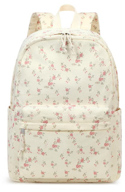 School Backpack for Teen Girls & Women, Corduroy