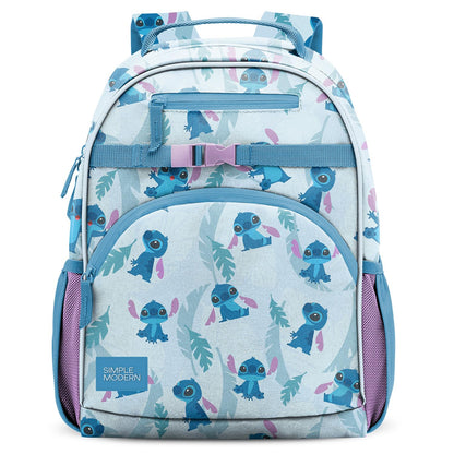 Simple Modern Medium Toddler Backpack for School Girls and Boys | Kindergarten Elementary Kids Backpack | Fletcher Collection | Kids - 15" tall | Monster Truck Rally