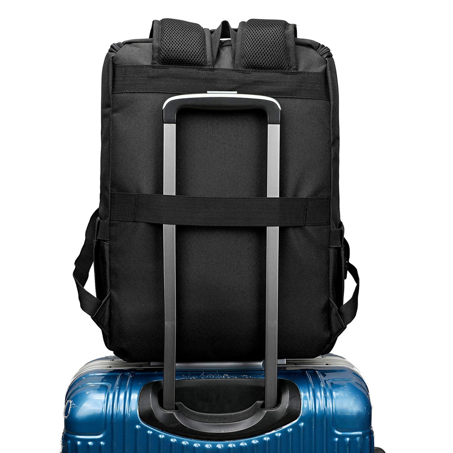 YALUNDISI Vintage Laptop Backpack with USB, Black
