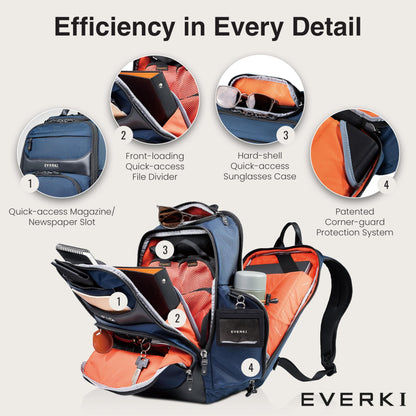 Everki Onyx Premium Business Executive Laptop Backpack