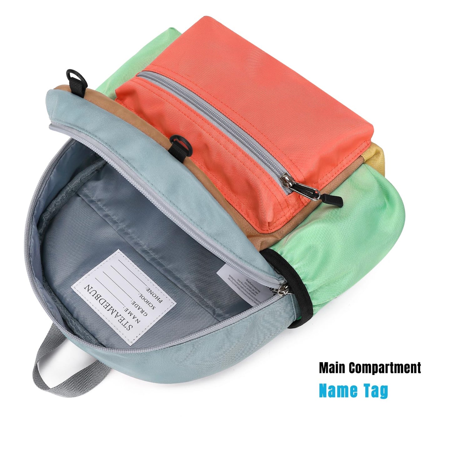 STEAMEDBUN Kids Backpack for Boys, Ages 4-8
