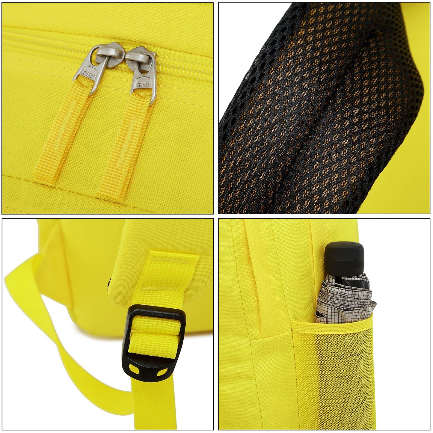 abshoo Basic Travel Backpack, Water-Resistant