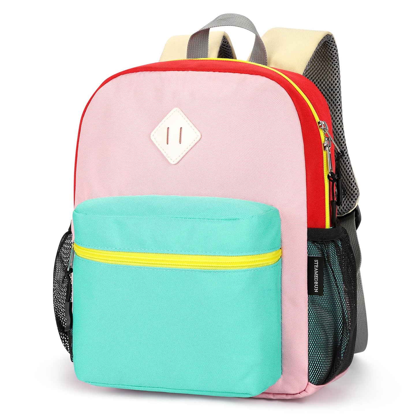STEAMEDBUN Kindergarten Backpack for Boys, Age 3-6