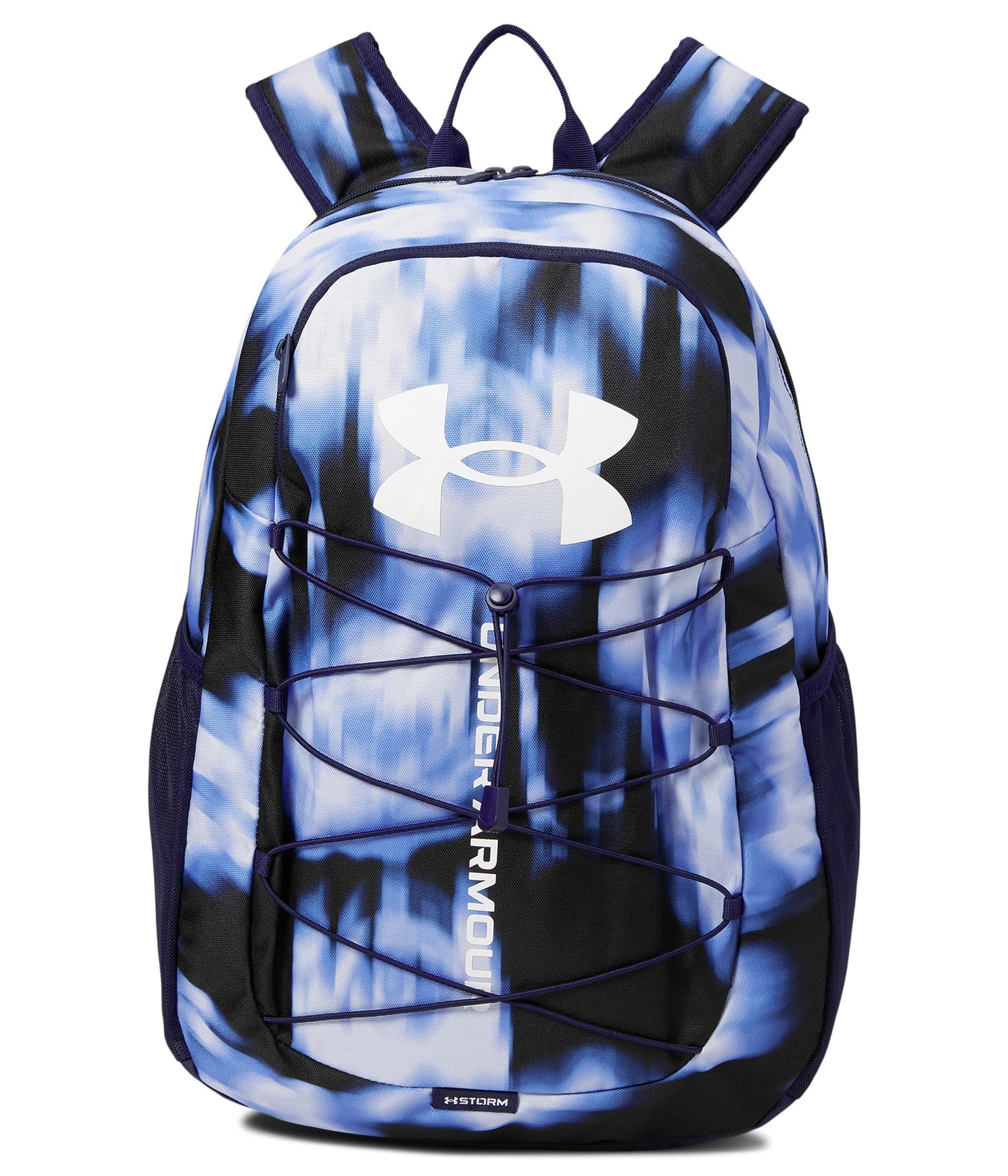 Under Armour Hustle Sport Backpack, Black/Silver
