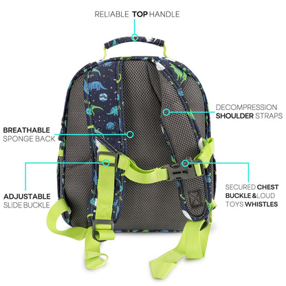 mibasies Girls Backpack 5-8: Lightweight Kids