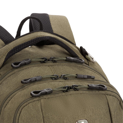 SwissGear Cecil 5505 Laptop Backpack, Pastel Brown/Black, 18-Inch