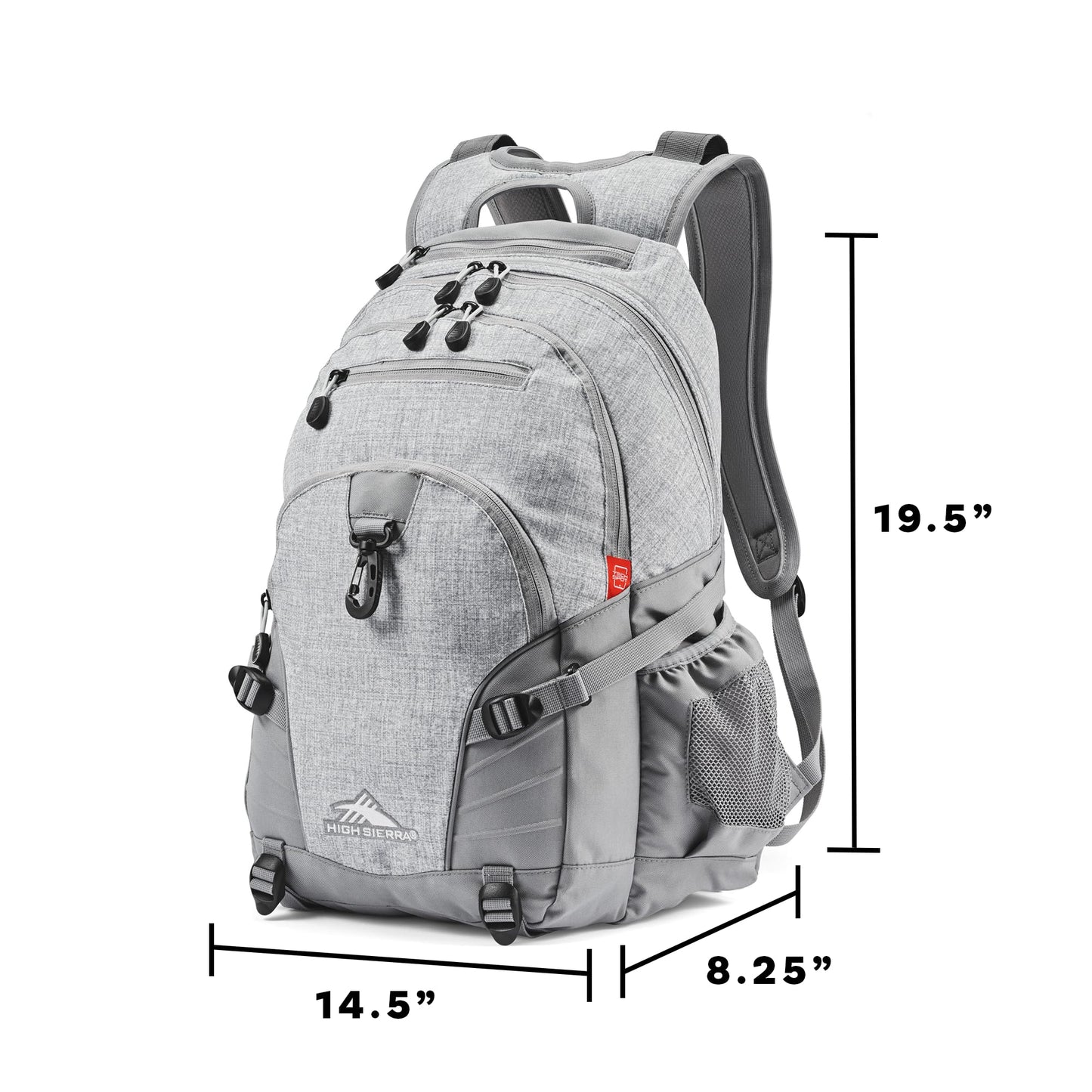 High Sierra Loop Backpack with Tablet Sleeve, Black