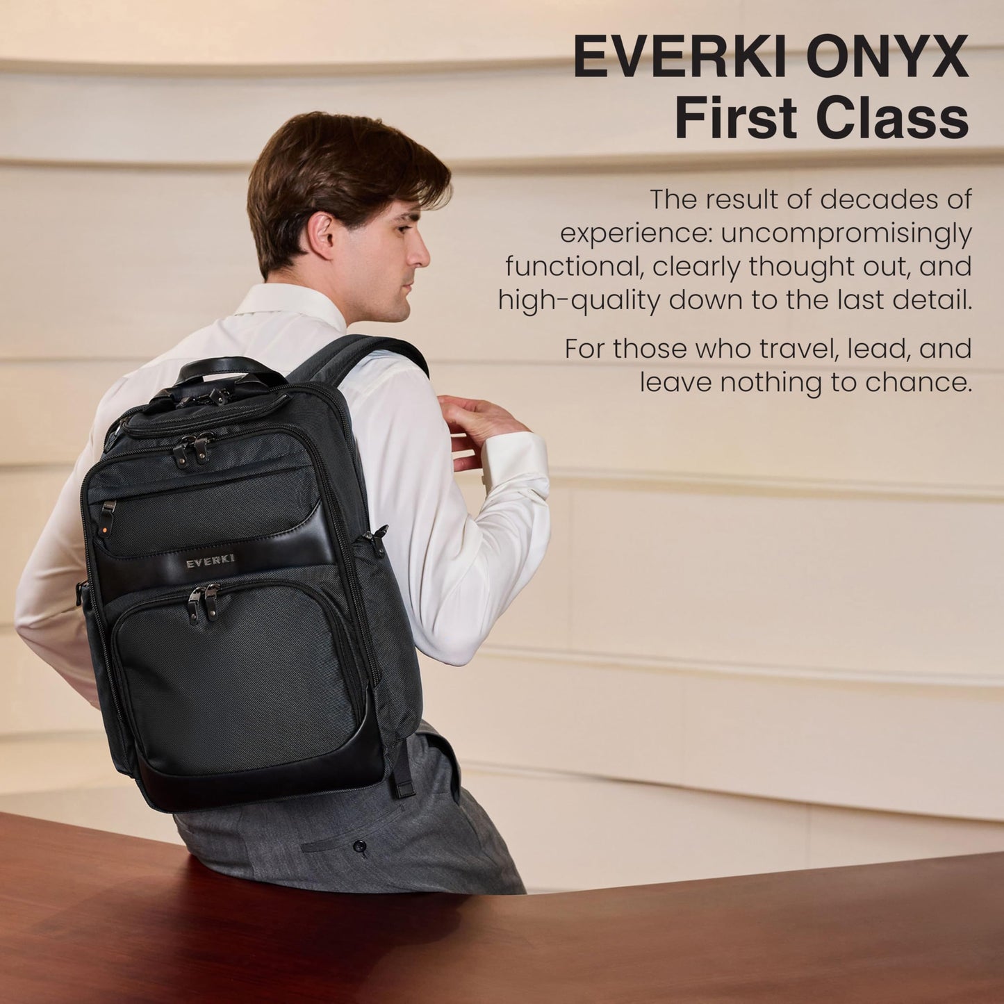Everki Onyx Premium Business Executive Laptop Backpack
