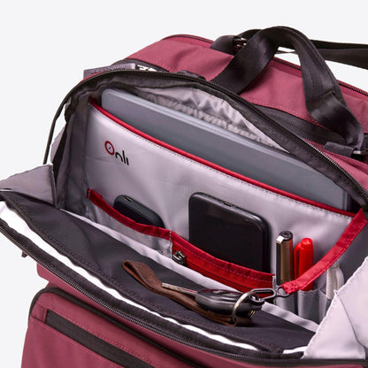 Trilogy 3-in-1 Rolling Pack Bundle, Zinfandel