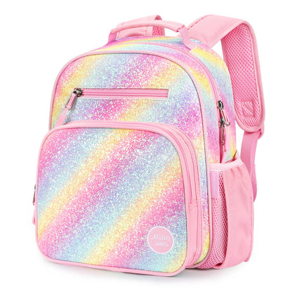 mibasies Girls Backpack 5-8: Lightweight Kids