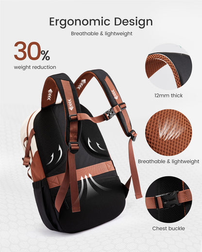 LOVEVOOK Small Water-Resistant Travel Backpack for Women