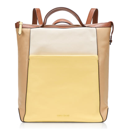 Cole Haan Convertible Backpack, Dark Cuoio/Ivory/Biscuit/Mahogany