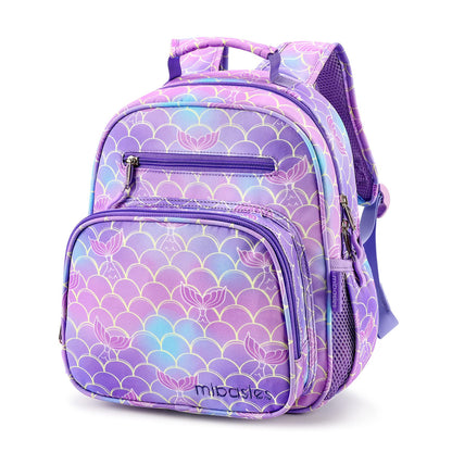 mibasies Girls Backpack 5-8: Lightweight Kids