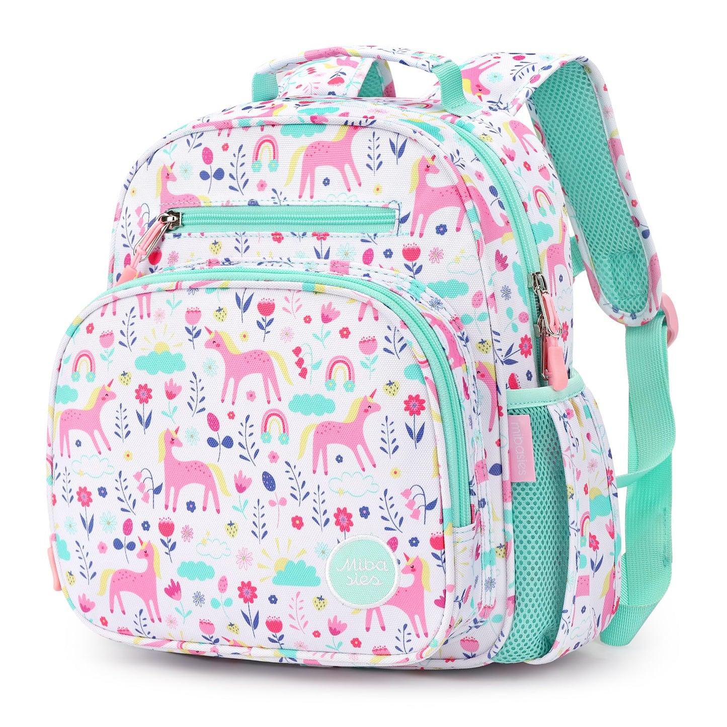 mibasies Girls Backpack 5-8: Lightweight Kids