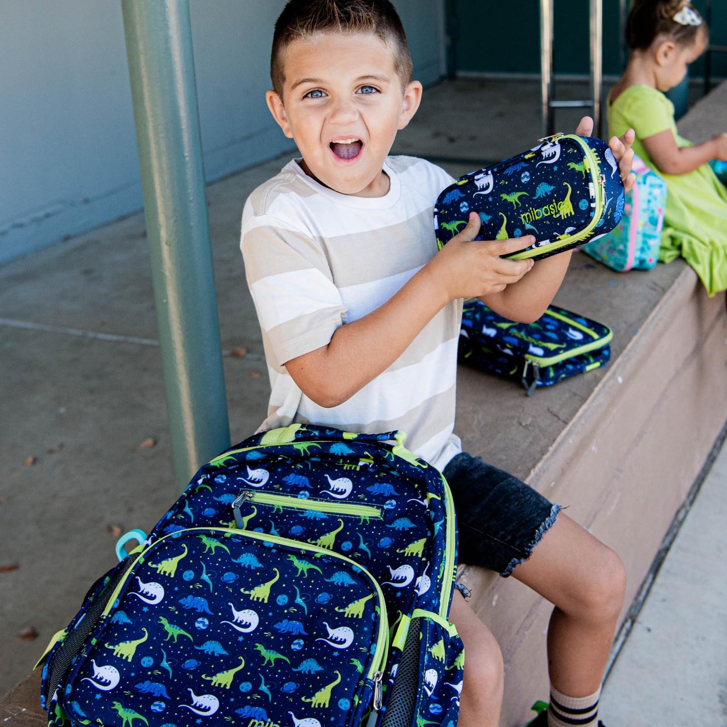 mibasies Girls Backpack 5-8: Lightweight Kids