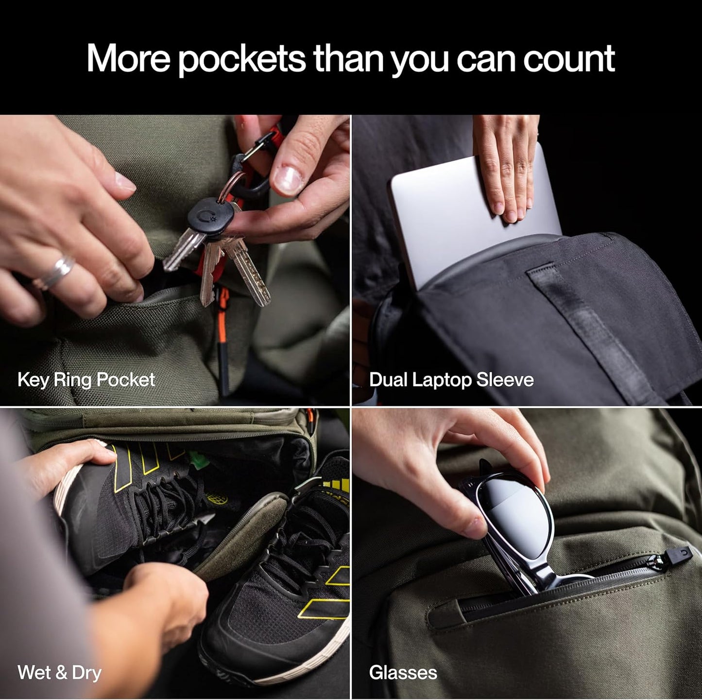 UNIT 1 TORCH Backpack – 23L Expandable Commuter bag
