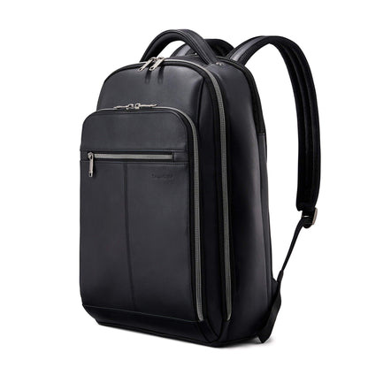 Samsonite Classic Leather Backpack, Cognac , One Size