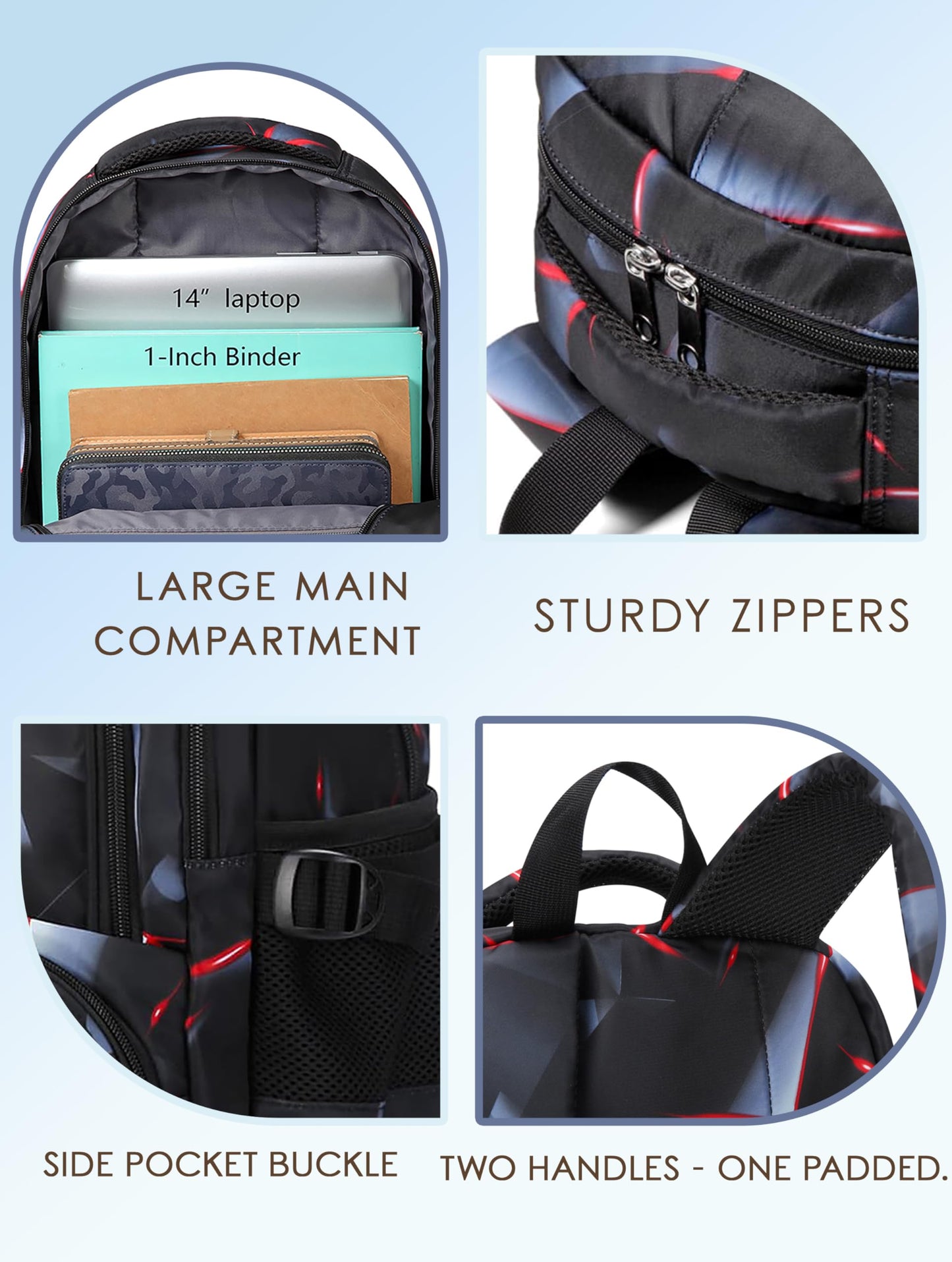 BLUEFAIRY Kids Backpack