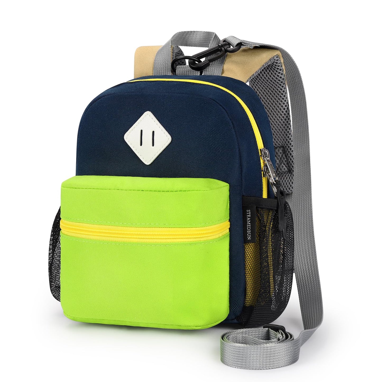 STEAMEDBUN Kindergarten Backpack for Boys, Age 3-6