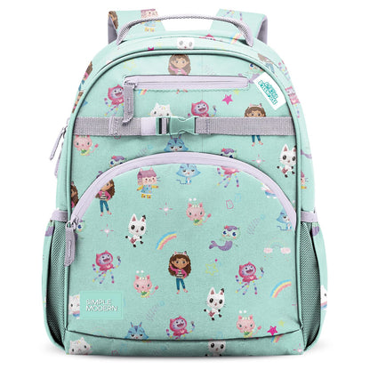 Simple Modern Medium Toddler Backpack for School Girls and Boys | Kindergarten Elementary Kids Backpack | Fletcher Collection | Kids - 15" tall | Monster Truck Rally