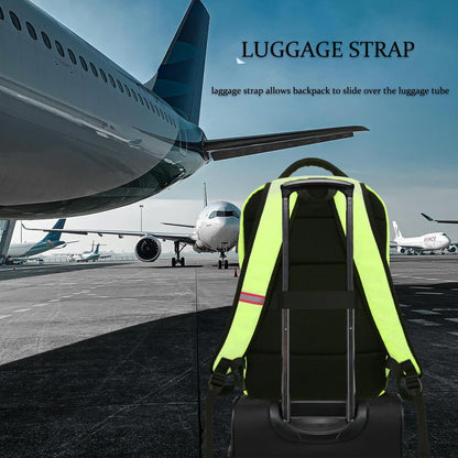 Travel Laptop Backpack, Black Backpack for Men and Women