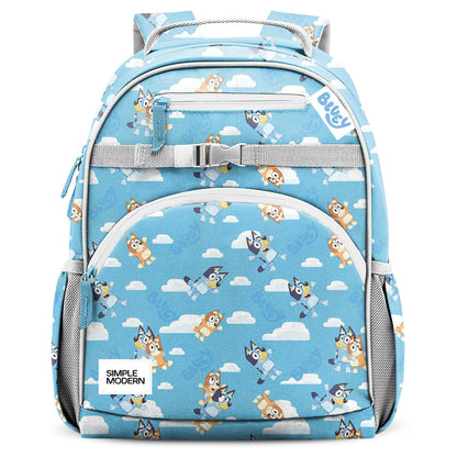Simple Modern Medium Toddler Backpack for School Girls and Boys | Kindergarten Elementary Kids Backpack | Fletcher Collection | Kids - 15" tall | Monster Truck Rally