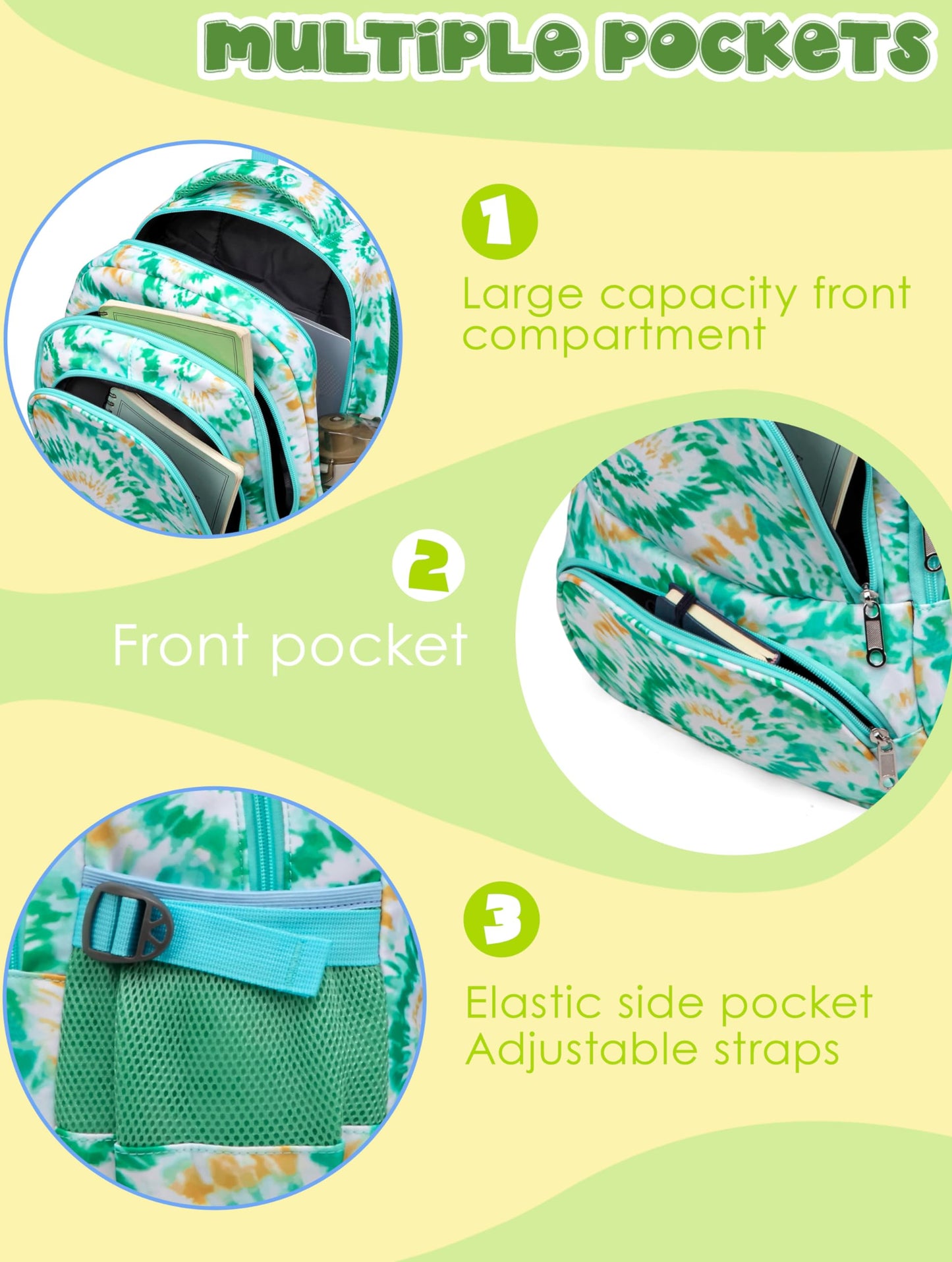 BLUEFAIRY Kids Backpack