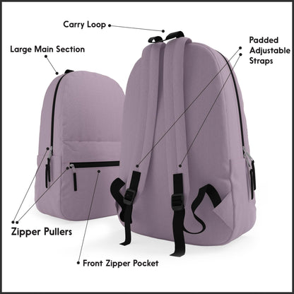 10-Pack Bulk Lightweight Backpacks, 17-Inch
