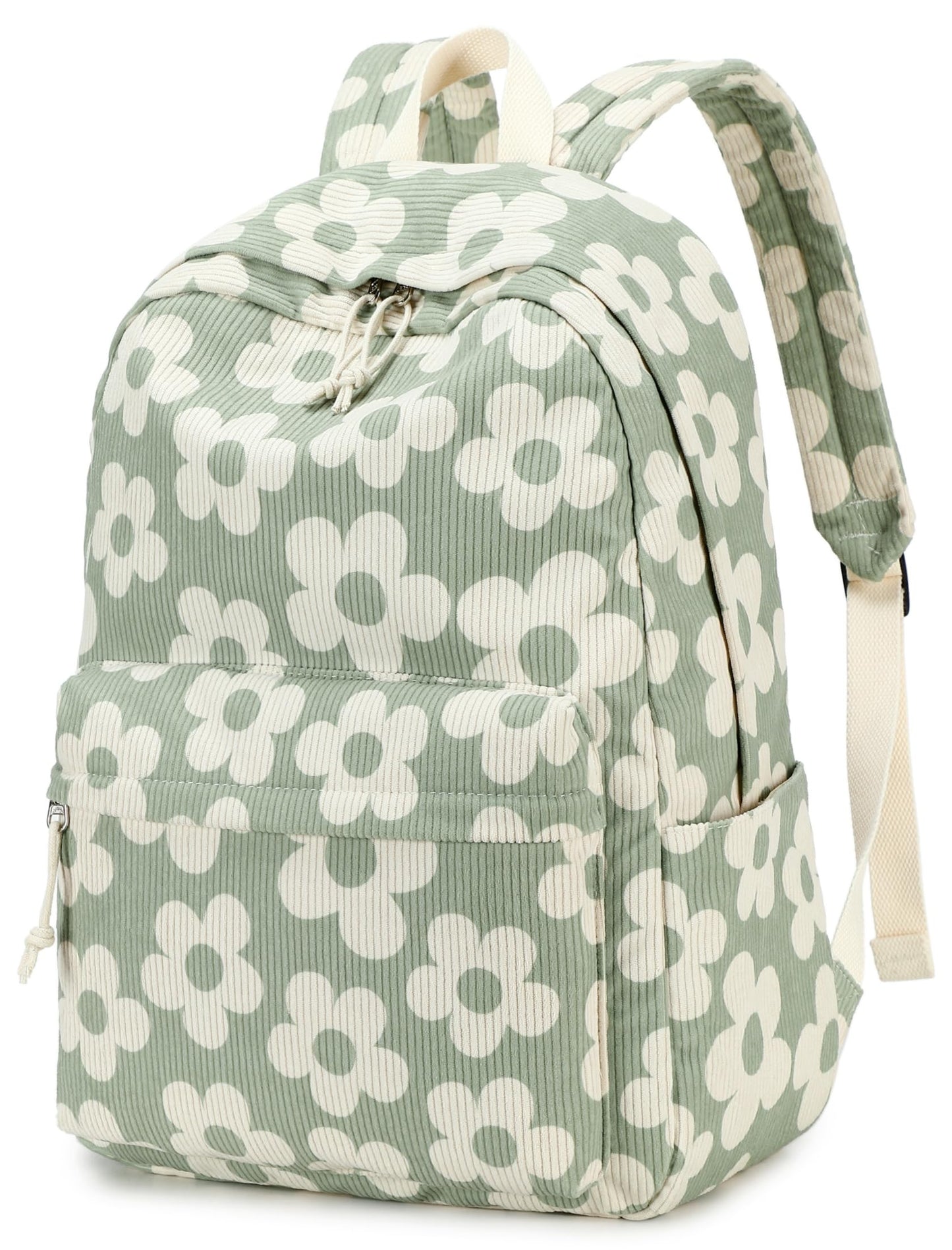 School Backpack for Teen Girls & Women, Corduroy