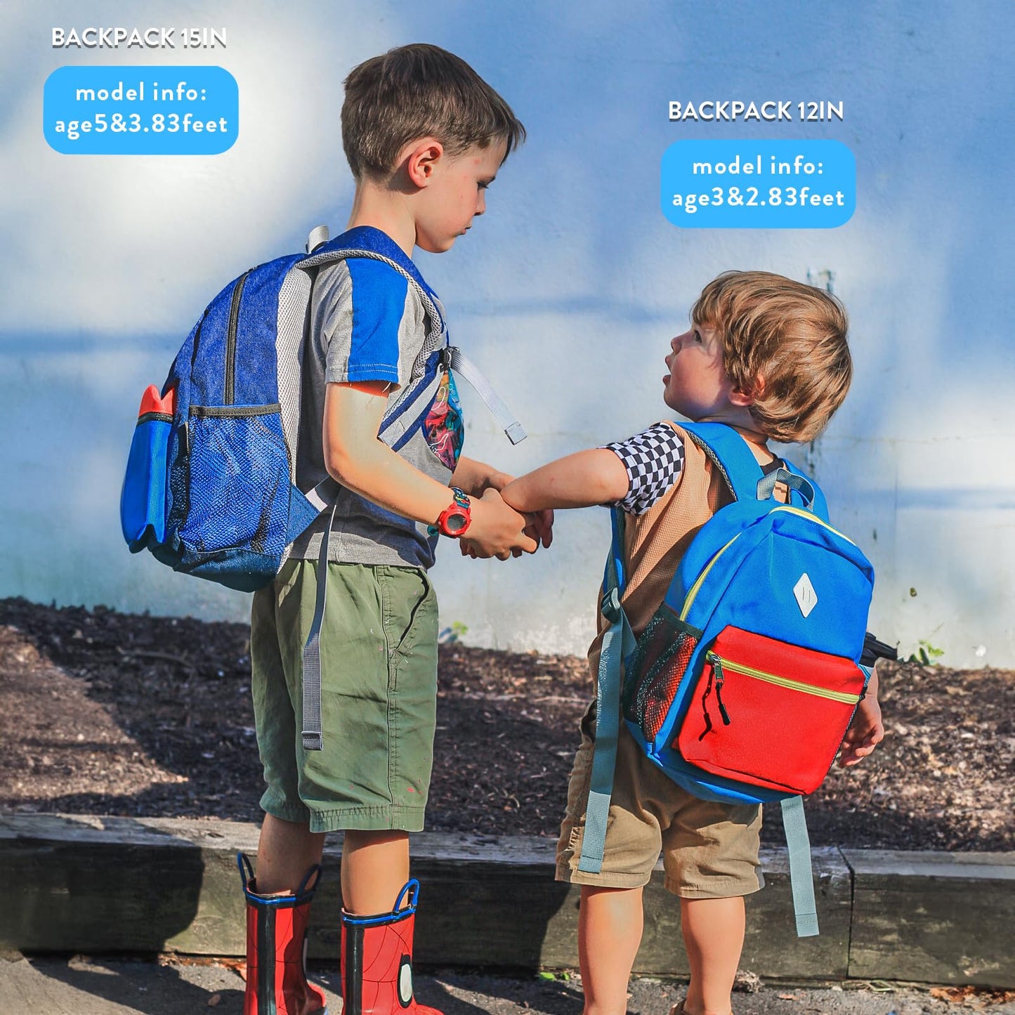 STEAMEDBUN Kindergarten Backpack for Boys, Age 3-6