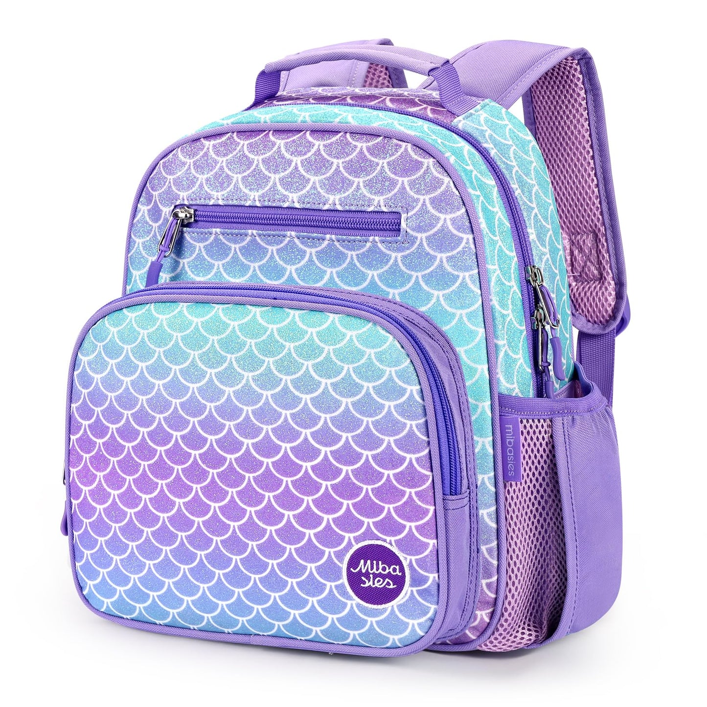 mibasies Girls Backpack 5-8: Lightweight Kids