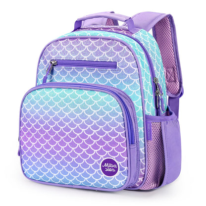 mibasies Girls Backpack 5-8: Lightweight Kids