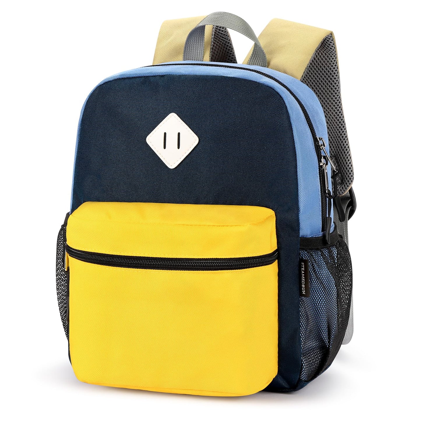 STEAMEDBUN Kindergarten Backpack for Boys, Age 3-6