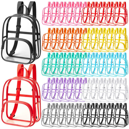 Aliceset 9" Clear Backpacks – 100 Pack