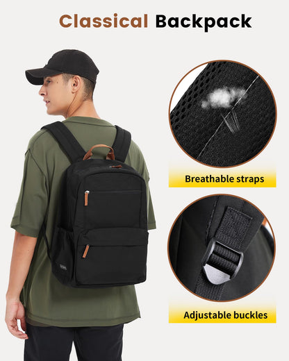Vorspack Lightweight Backpack, Black