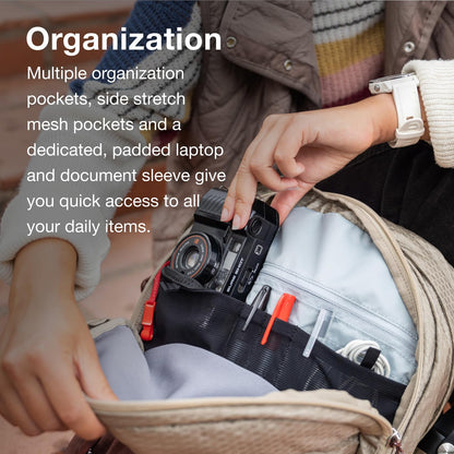 Osprey Tropos Laptop Backpack, Tungsten Soundwave
