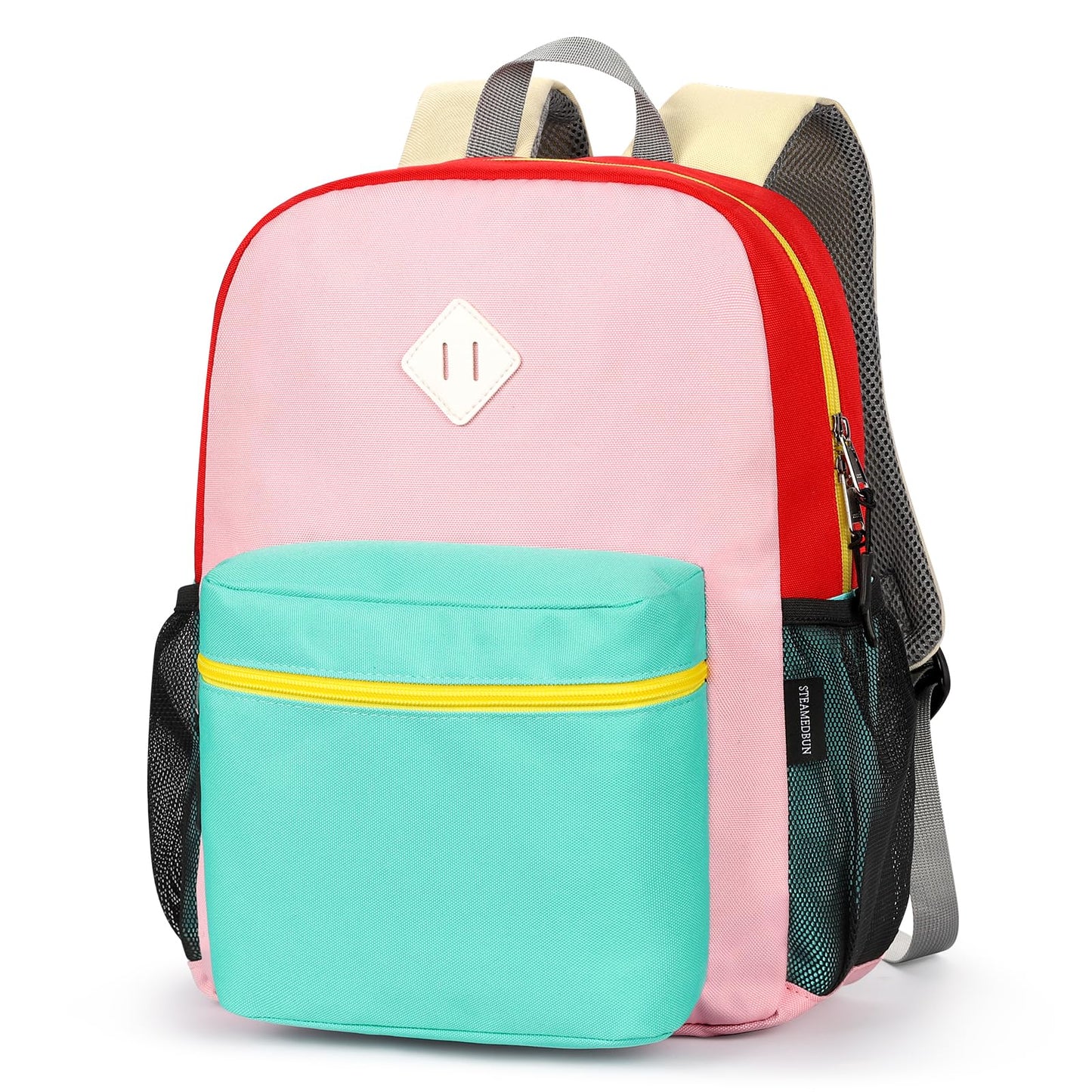 STEAMEDBUN Kindergarten Backpack for Boys, Age 3-6