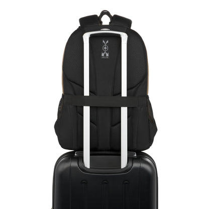 SwissGear Cecil 5505 Laptop Backpack, Pastel Brown/Black, 18-Inch