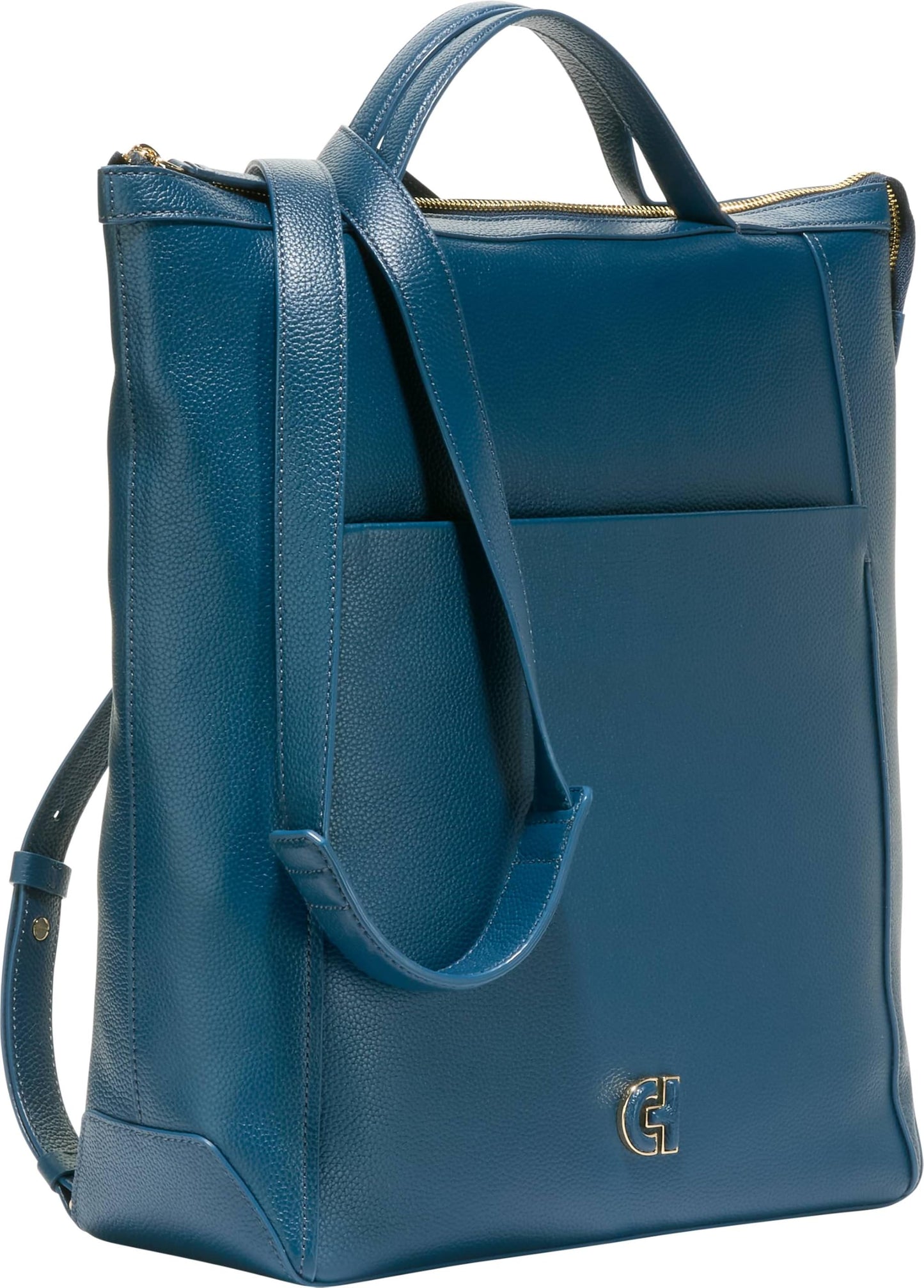 Cole Haan Convertible Backpack, Dark Cuoio/Ivory/Biscuit/Mahogany