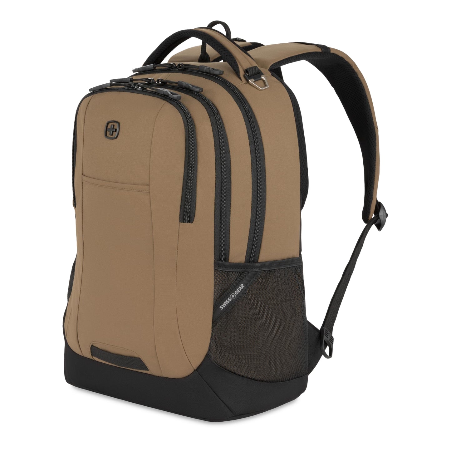 SwissGear Cecil 5505 Laptop Backpack, Pastel Brown/Black, 18-Inch