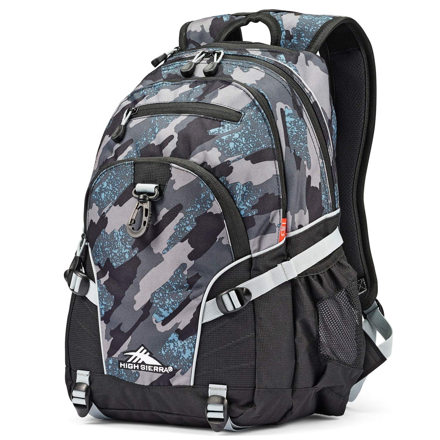 High Sierra Loop Backpack with Tablet Sleeve, Black