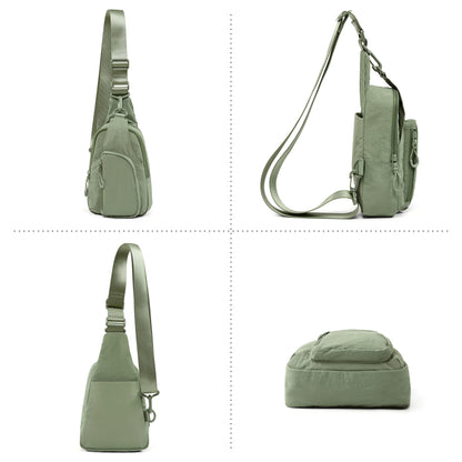 ODODOS Daily Sling Crossbody Bag, Lightweight