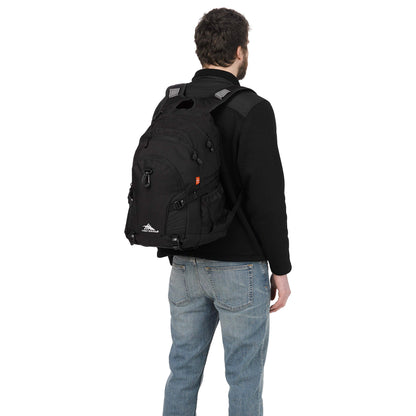 High Sierra Loop Backpack with Tablet Sleeve, Black