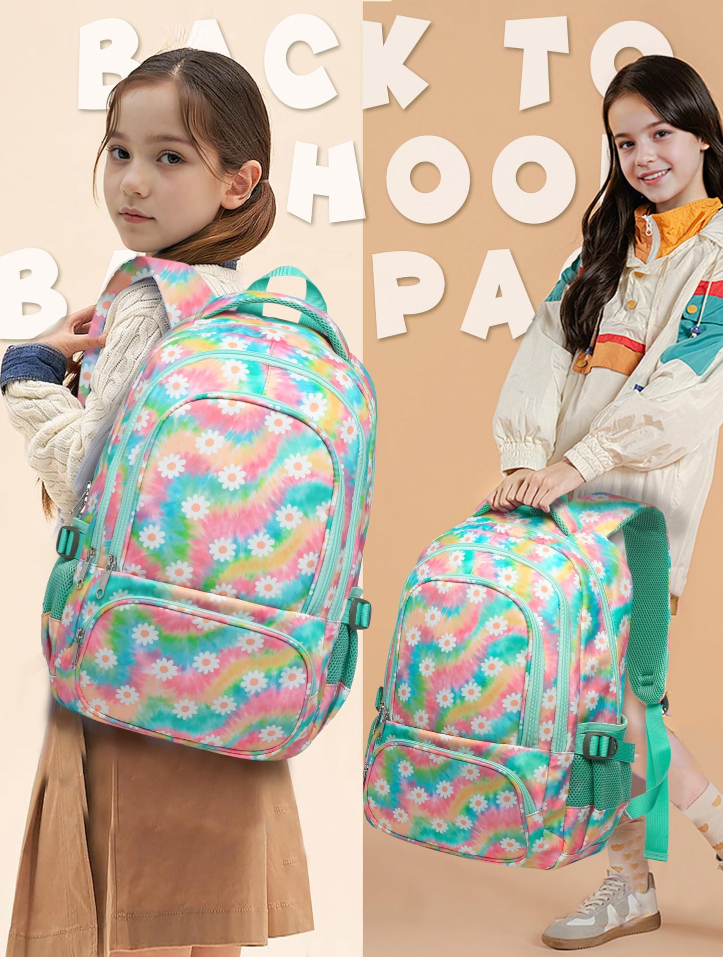 BLUEFAIRY 17" Kids Backpack for Boys