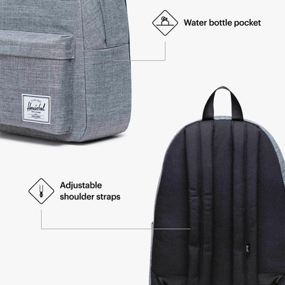 Herschel Supply Co. Classic Backpack, Black (New), Standard-26L