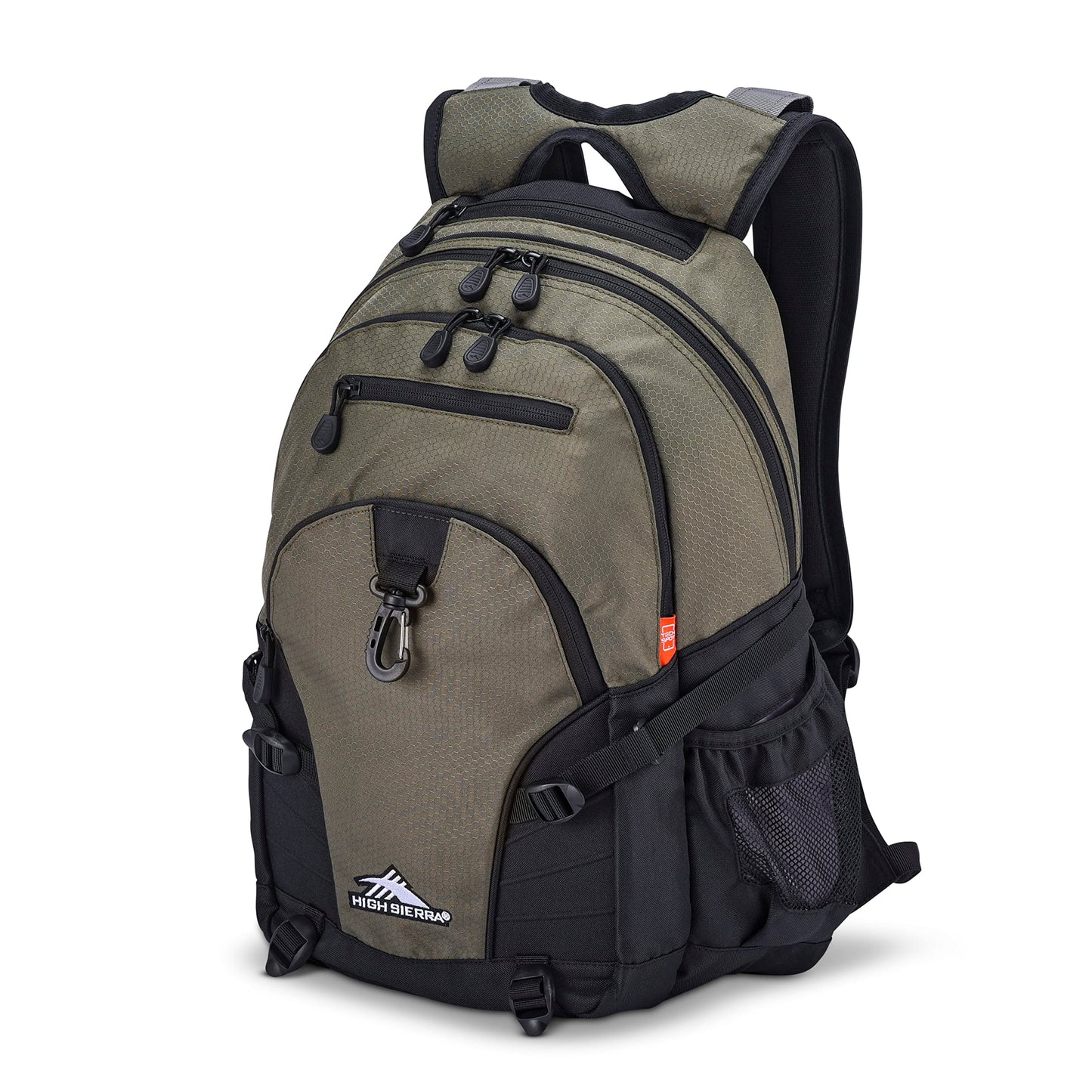 High Sierra Loop Backpack with Tablet Sleeve, Black