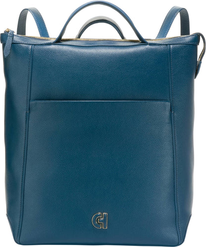Cole Haan Convertible Backpack, Dark Cuoio/Ivory/Biscuit/Mahogany