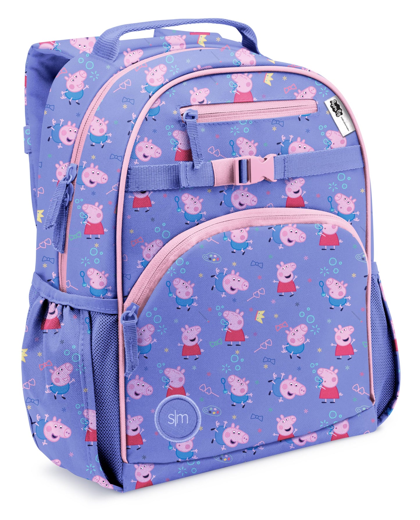 Simple Modern Medium Toddler Backpack for School Girls and Boys | Kindergarten Elementary Kids Backpack | Fletcher Collection | Kids - 15" tall | Monster Truck Rally