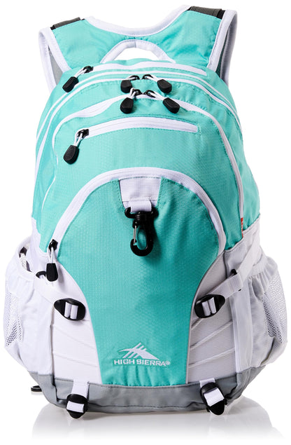 High Sierra Loop Backpack with Tablet Sleeve, Black