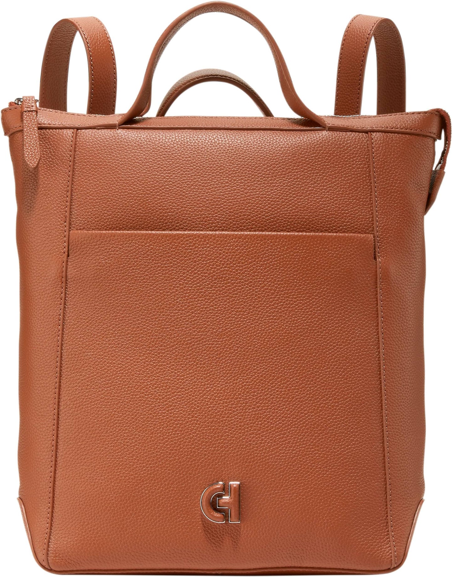 Cole Haan Convertible Backpack, Dark Cuoio/Ivory/Biscuit/Mahogany